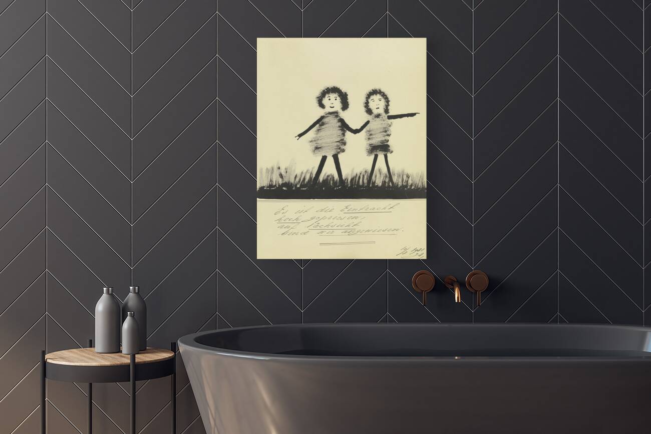 ‘Es ist die Eintracht hochgepriesen …’ 1931  My Pictures Become Wilder and Wilder By John Elsas Reproduction