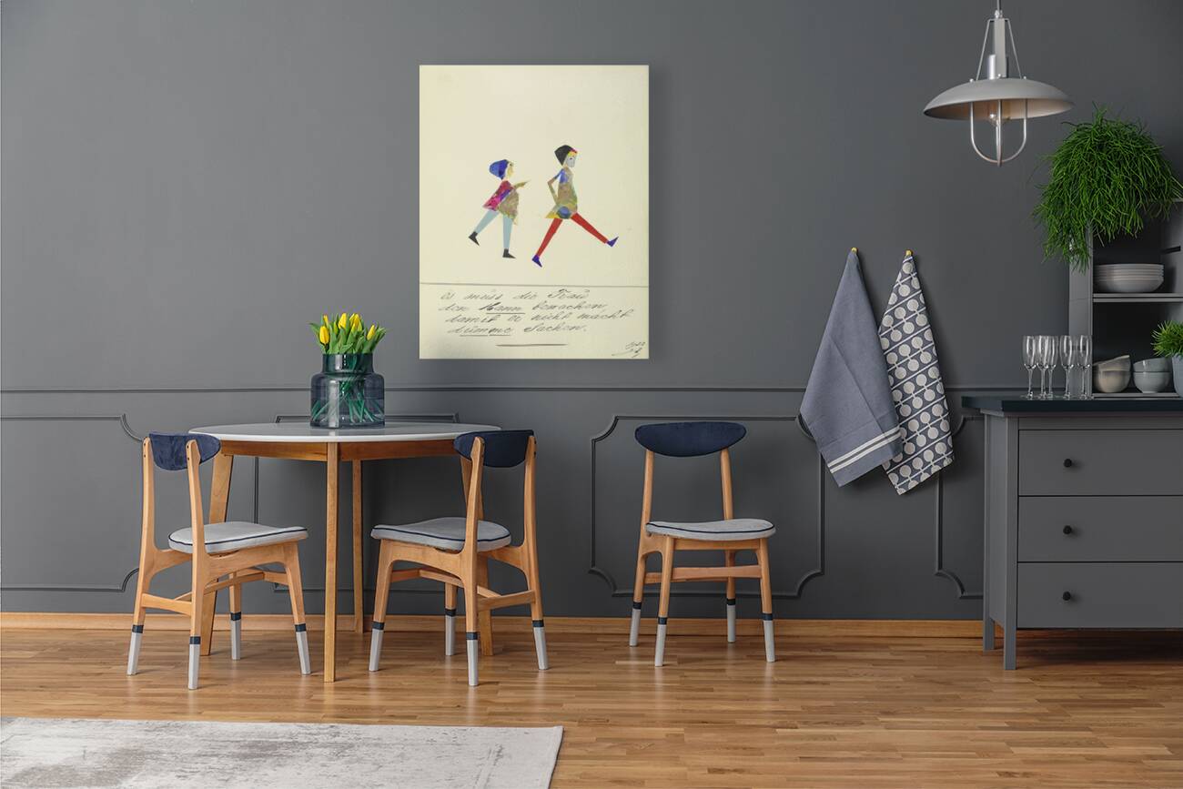 ‘Es muss die Frau den Mann bewachen …’ 1932  My Pictures Become Wilder and Wilder By John Elsas Reproduction