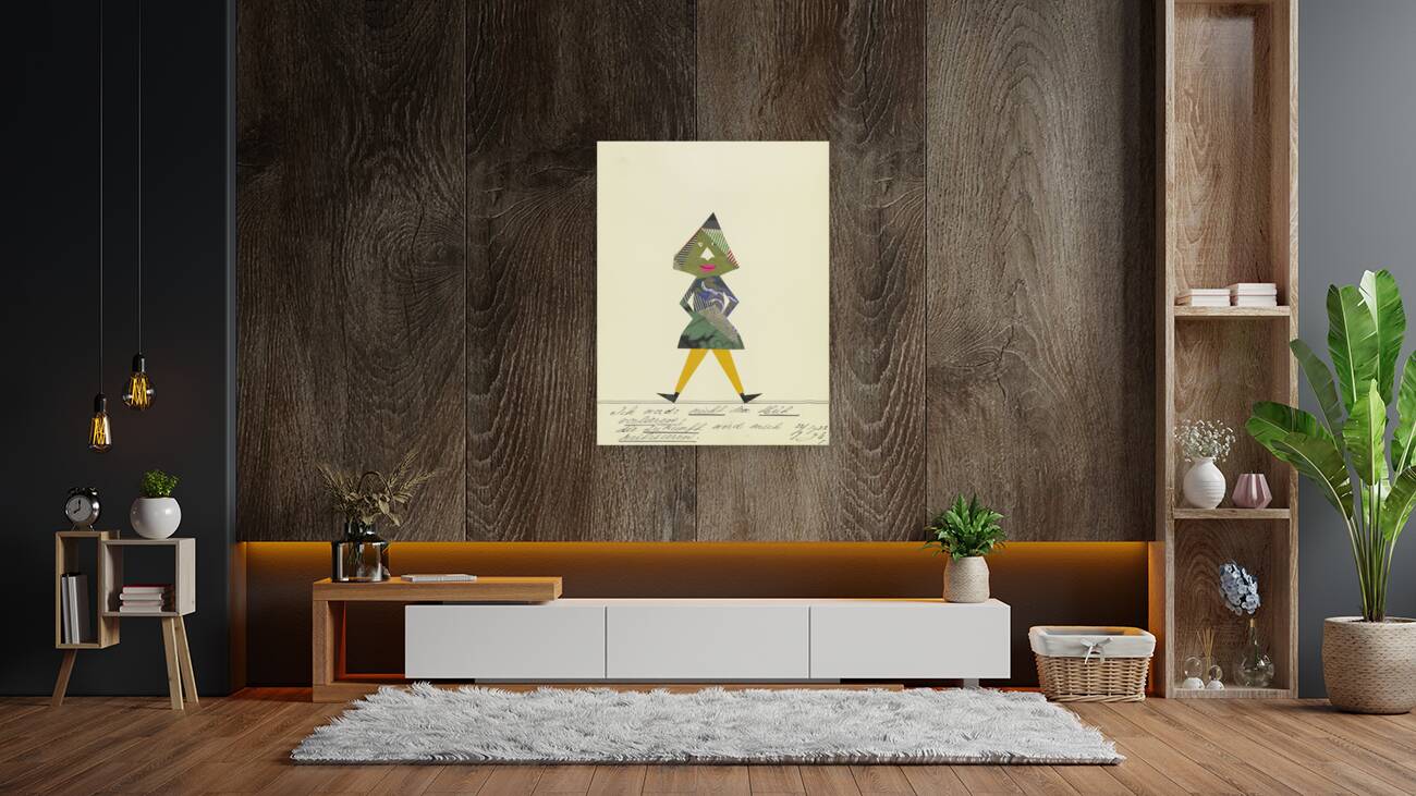 ‘Ich werde nicht den Mut verlieren …’ 1932  My Pictures Become Wilder and Wilder By John Elsas Reproduction