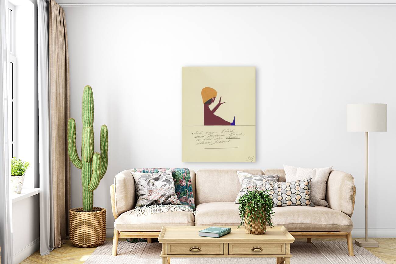 ‘Ich sage Euch mit meinem Mund …’ 1932  My Pictures Become Wilder and Wilder By John Elsas Reproduction