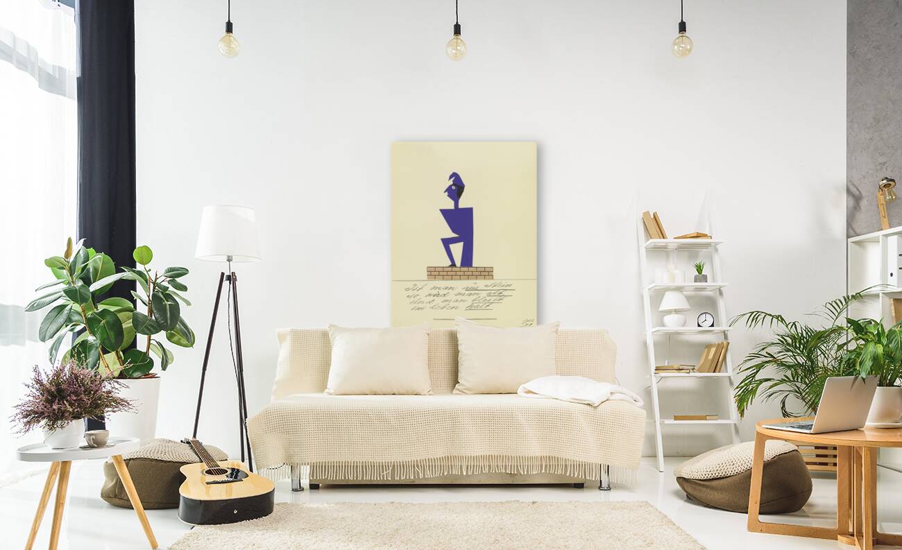 ‘Ist man aus Stein …’ 1932  My Pictures Become Wilder and Wilder By John Elsas Reproduction