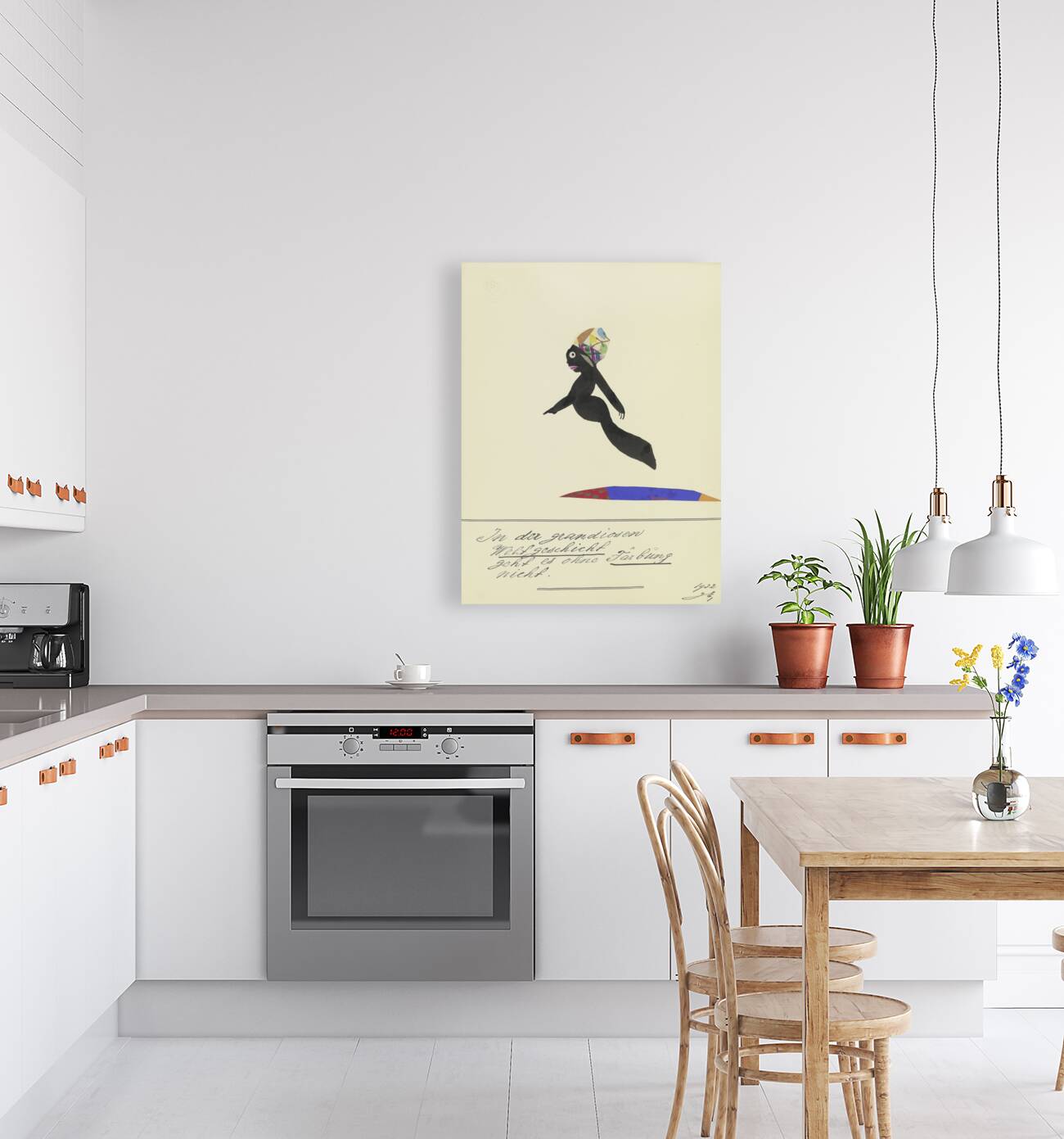 ‘In der grandiosen Weltgeschicht …’ 1932  My Pictures Become Wilder and Wilder By John Elsas Reproduction