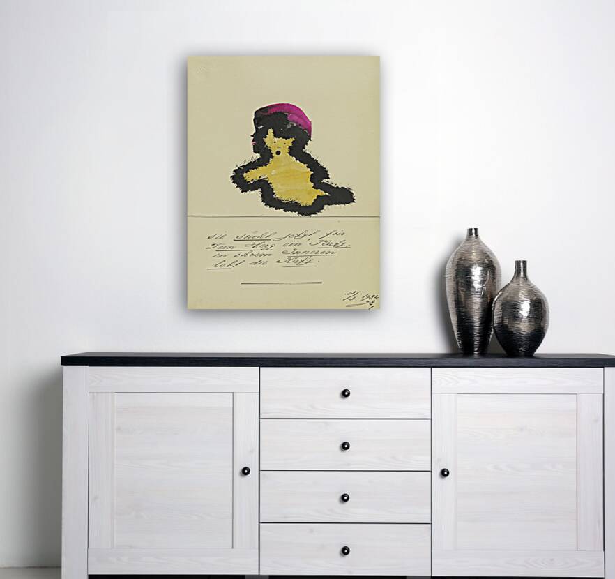 ‘Sie sucht jetzt für Dein Herz ein Platz …’ 1932  My Pictures Become Wilder and Wilder By John Elsas Reproduction