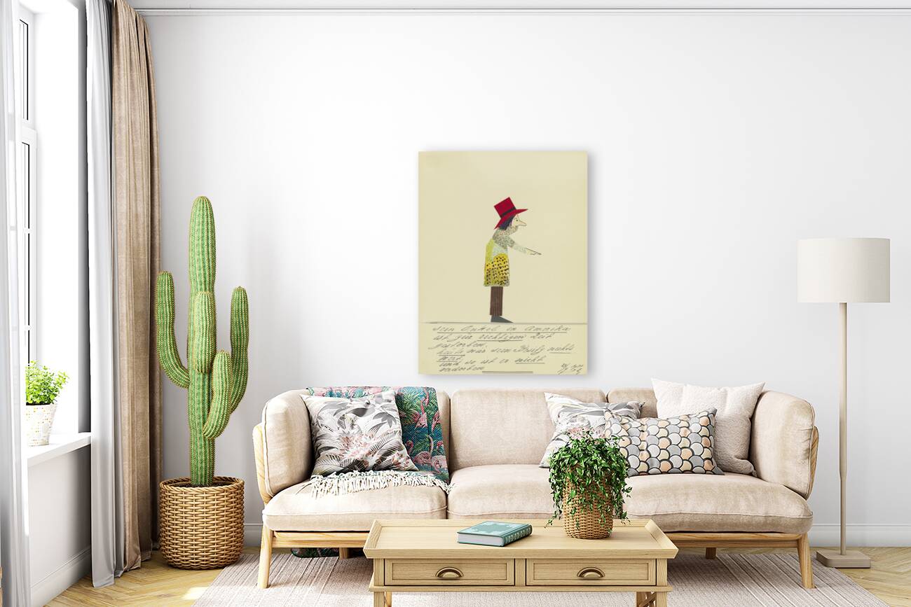 ‘Sein Onkel in Amerika …’ 1931  My Pictures Become Wilder and Wilder By John Elsas Reproduction