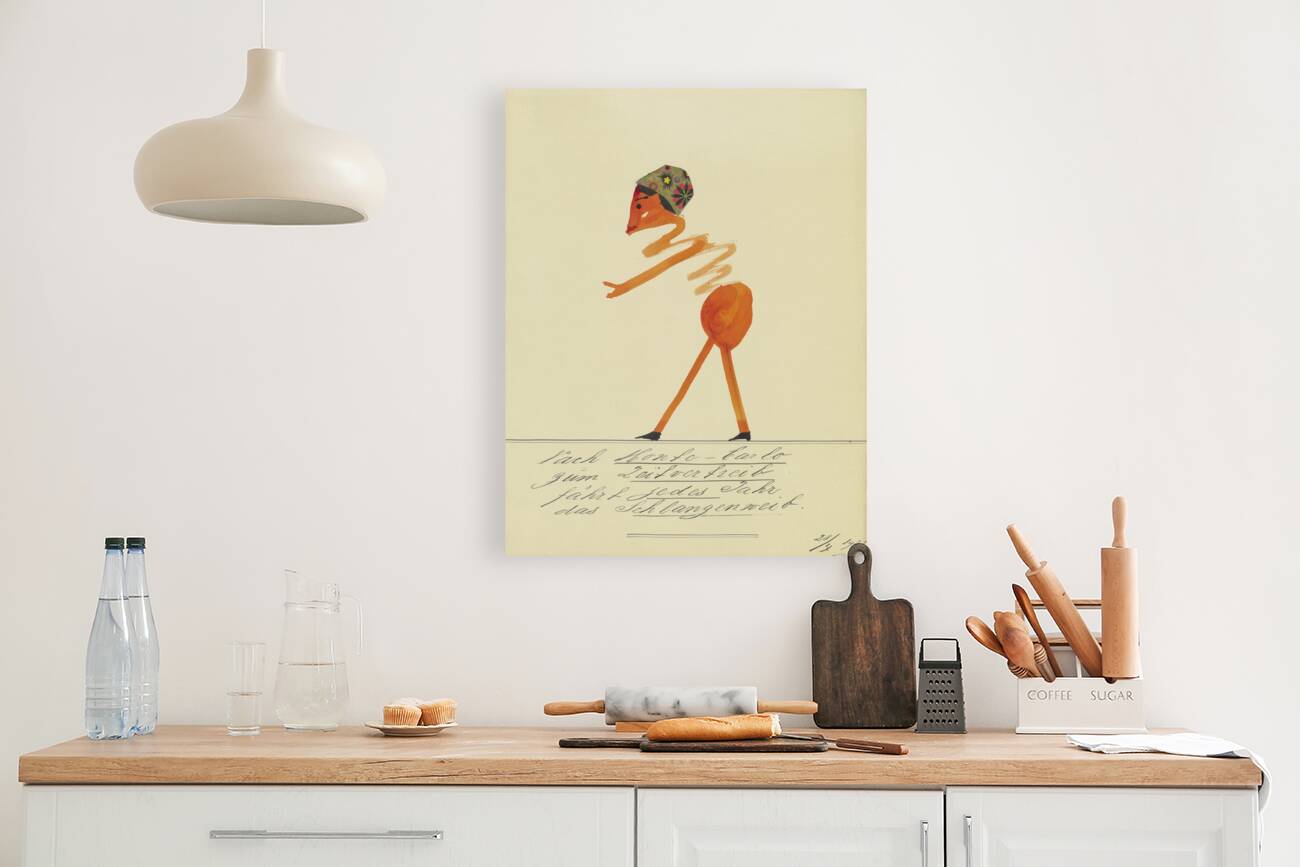 ‘Mit Vielen zu leiden ist nicht schwer …’ 1932  My Pictures Become Wilder and Wilder By John Elsas Reproduction