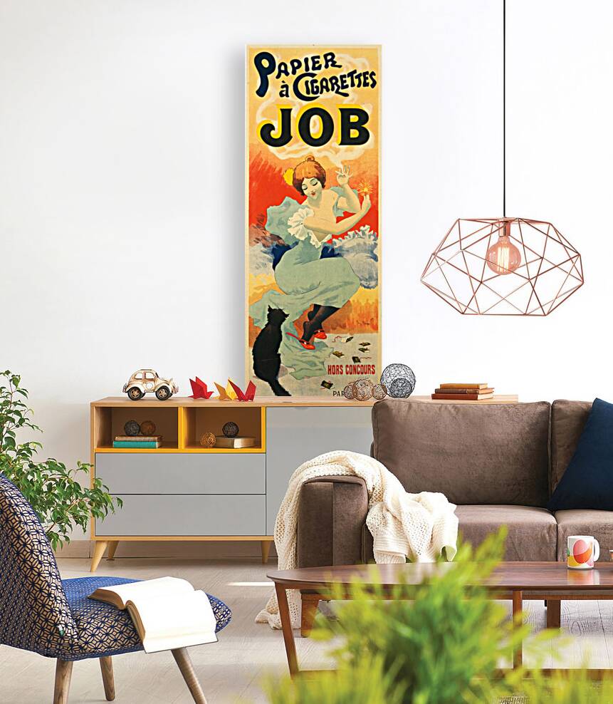 Papier À Cigarettes Job 1894 Posters by Georges Meunier Reproduction
