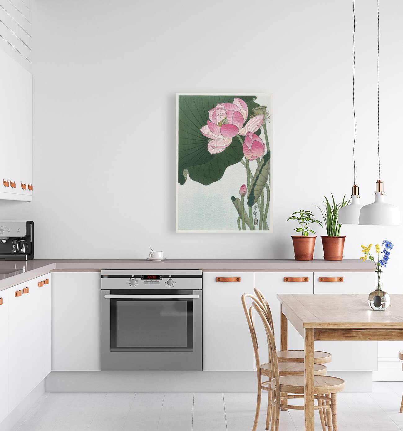 Mandarin ducks 1925 - 1936 by Ohara Koson 1877-1945. Reproduction