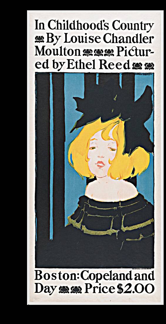 In Childhoods Country by Ethel Reed. Reproduction