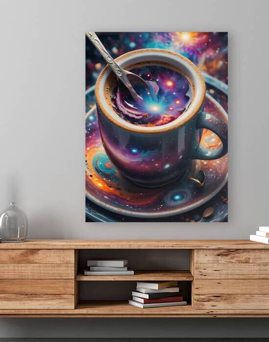 Galaxy Coffee By ISHISH Reproduction