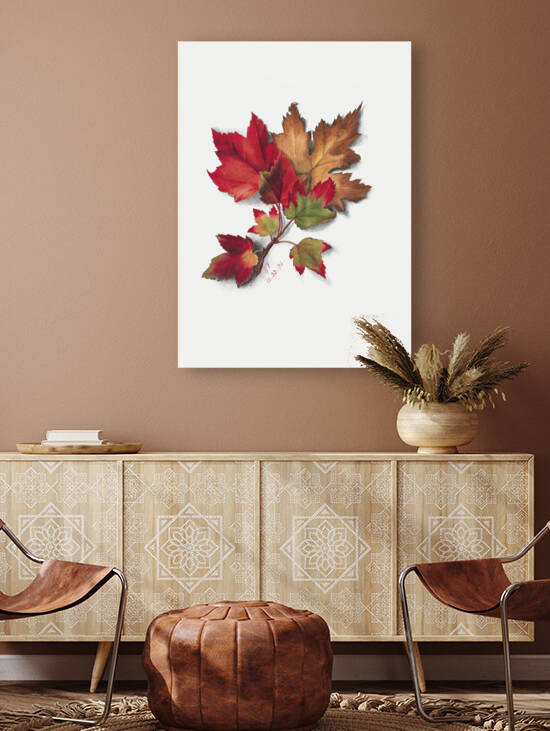 Autumn Leaves 1874 Reproduction