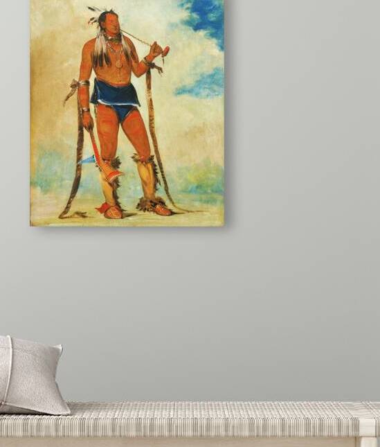 Wah-Chee-Háhs-Ka Man Who Puts All Out of Doors 1835 by IStockHistory com