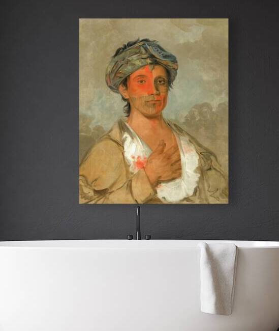 Pah-te-cóo-saw Straight Man Semicivilized 1830 by IStockHistory com