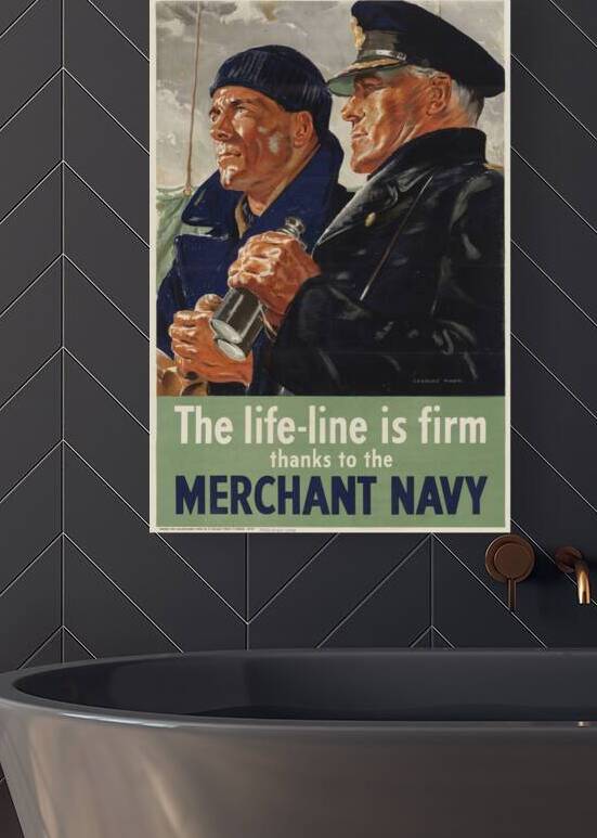 The Life-Line is Firm Thanks to the Merchant Navy by IStockHistory com