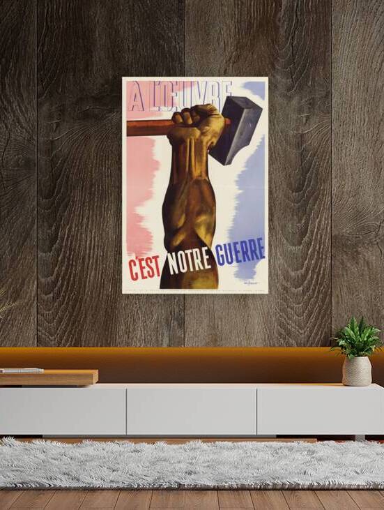 A l’Oeuvre C’est Notre Guerre Reproduction