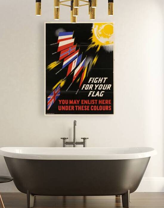Fight For Your Flag Reproduction