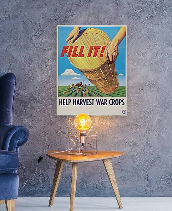 Fill it! Help Harvest War Crops 1945 by IStockHistory com