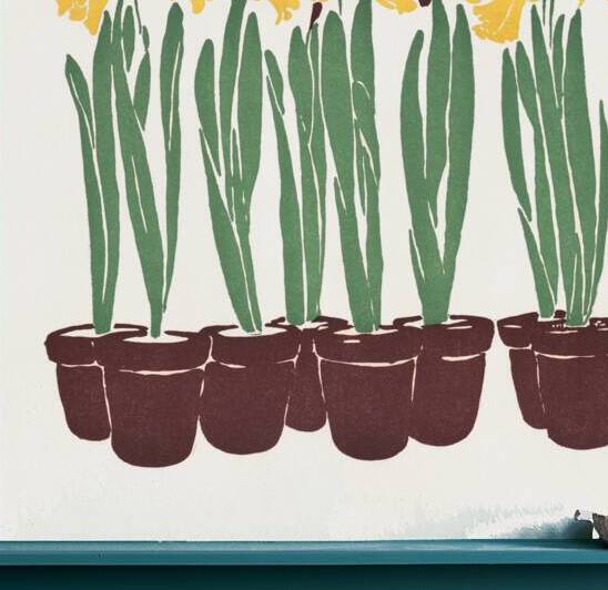 Vintage Flower Illustration 1899 by Edward Penfield by IStockHistory com