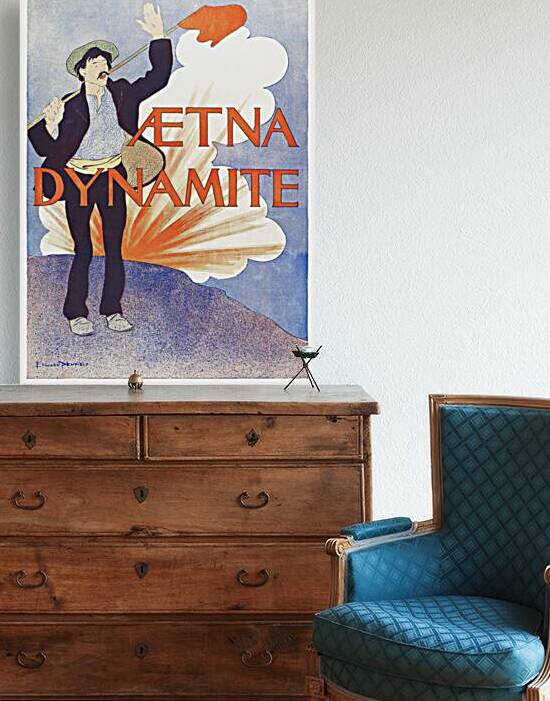 Aetna Dynamite 1895 by Edward Penfield by IStockHistory com