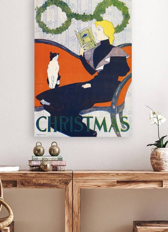 Vintage Christmas 1894 by Edward Penfield by IStockHistory com