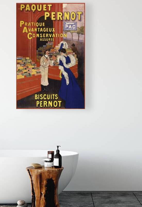 Paquet Pernot: Biscuits Pernot 1905 by Leonetto Cappiello by IStockHistory com