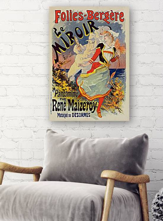 Le Miroir 1899 Poster by Jules Chéret by IStockHistory com