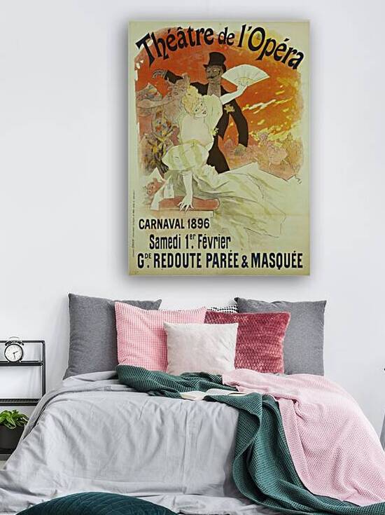 Théâtre De L’opéra 1895 Poster by Jules Chéret by IStockHistory com