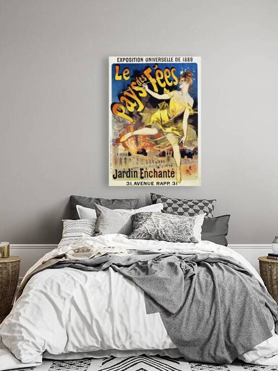 Le Pays Des Fees Poster 1889 Poster by Jules Chéret by IStockHistory com