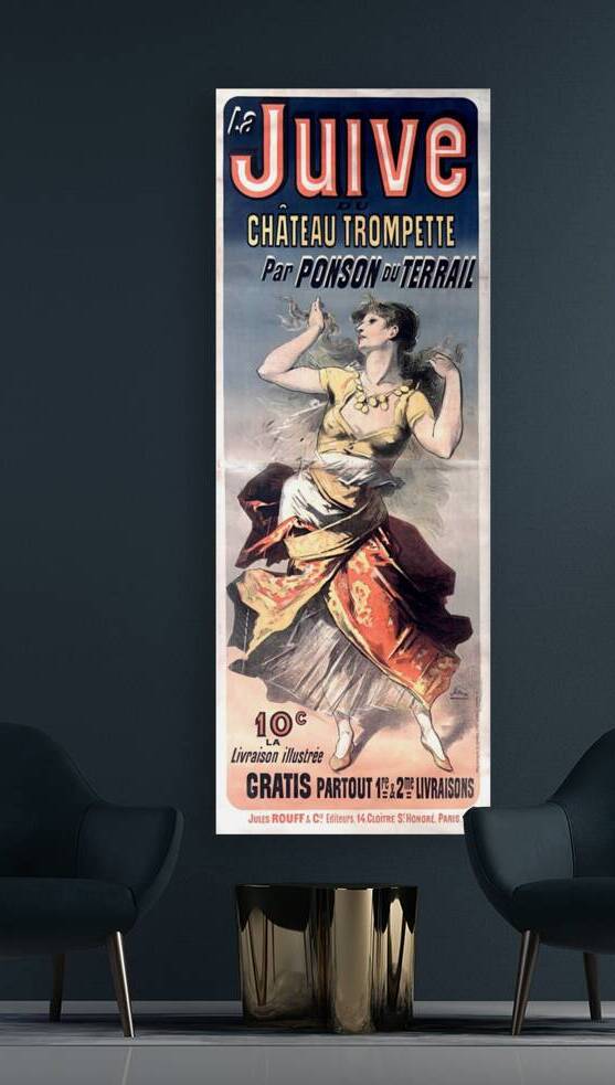 La Juive du Château Trompette 1879 Poster by Jules Chéret by IStockHistory com