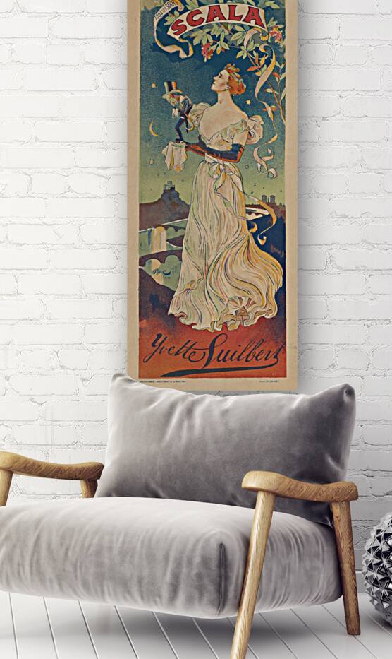 Scala 1895-1900 Poster by Jules Chéret by IStockHistory com