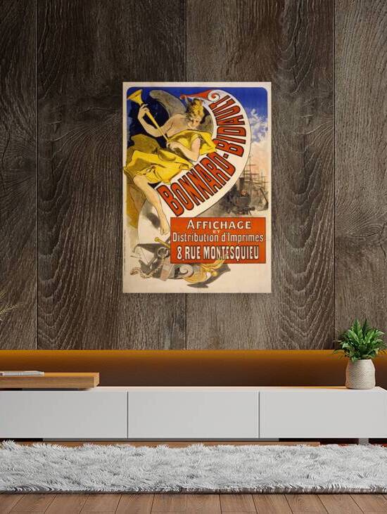 Bonnard-Bidault affichage et distribution d’imprimés 1836-1932 Poster by Jules Chéret by IStockHistory com