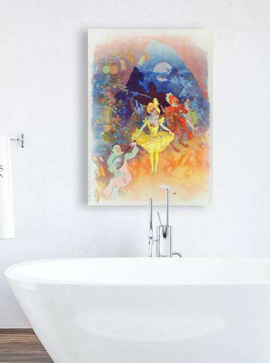 Musee Grevin 1800 Poster by Jules Chéret by IStockHistory com