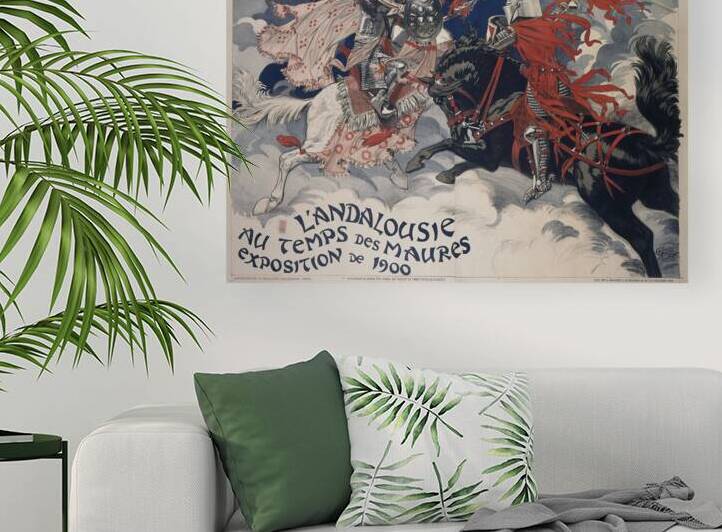 L’andalousie Au Temps Des Maures 1900 Poster by Eugène Samuel Grasset by IStockHistory com