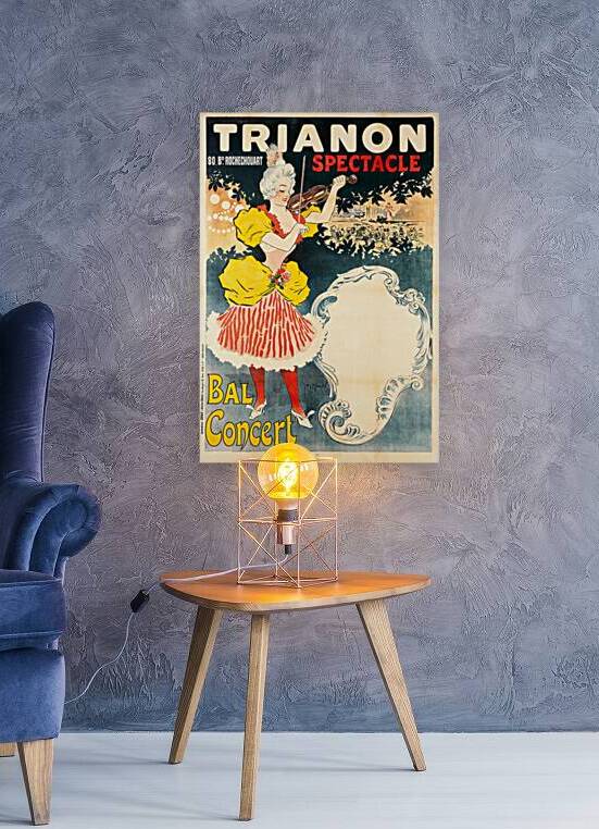 Trianon 80 Bd Rochechouart Spectacle Bal Concert 1897 Posters by Georges Meunier by IStockHistory com