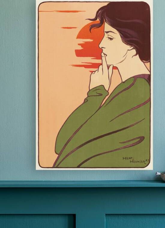 L’Heure du Silence 1897 Illustration by Georges Meunier by IStockHistory com