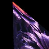 Glowing Ultraviolet Punk Flower By ISHISH HD Metal print