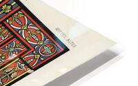 Middle-Ages pattern. 1888 edition Lornement Polychrome by Albert Racine 1825–1893. HD Metal print