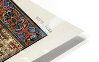 Middle-Ages pattern. 1888 edition Lornement Polychrome by Albert Racine 1825–1893. HD Metal print