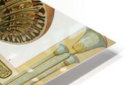 Egyptian pattern. 1888 edition Lornement Polychrome by Albert Racine 1825–1893. HD Metal print