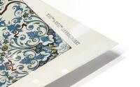17th and 18th Century pattern. 1888 edition Lornement Polychrome by Albert Racine 1825–1893. HD Metal print