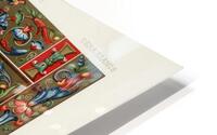 Renaissance pattern. 1888 edition Lornement Polychrome by Albert Racine 1825–1893. HD Metal print
