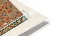 Indo-Persian pattern. 1888 edition Lornement Polychrome by Albert Racine 1825–1893. HD Metal print