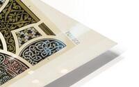 Persian pattern. 1888 edition Lornement Polychrome by Albert Racine 1825–1893. HD Metal print