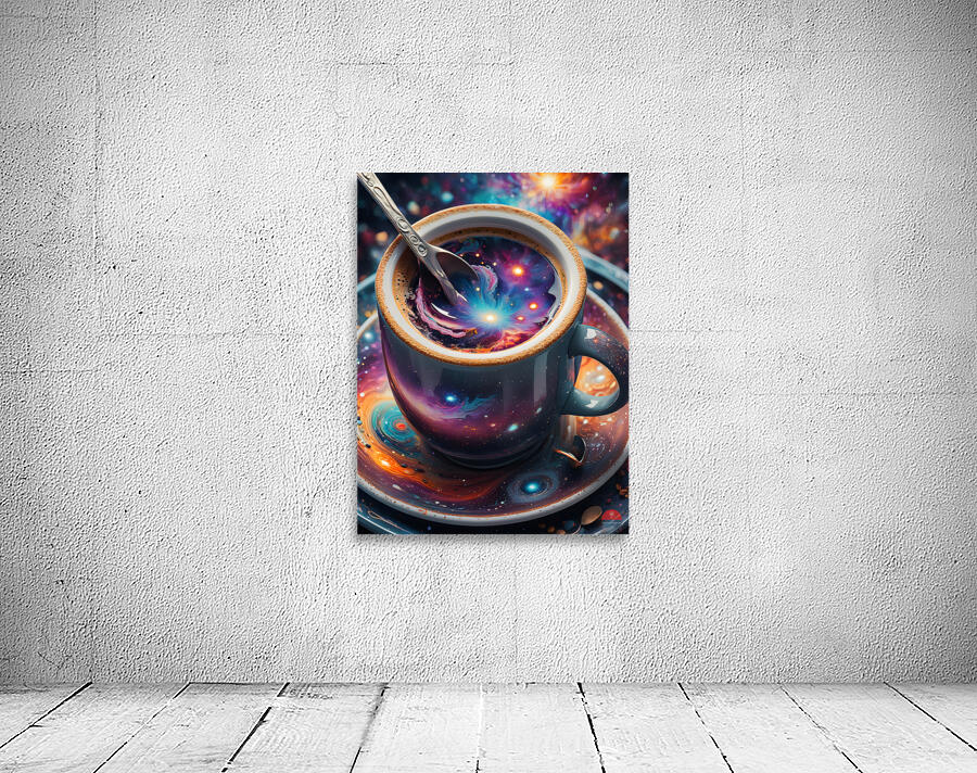Galaxy Coffee By ISHISH Wall Preview
