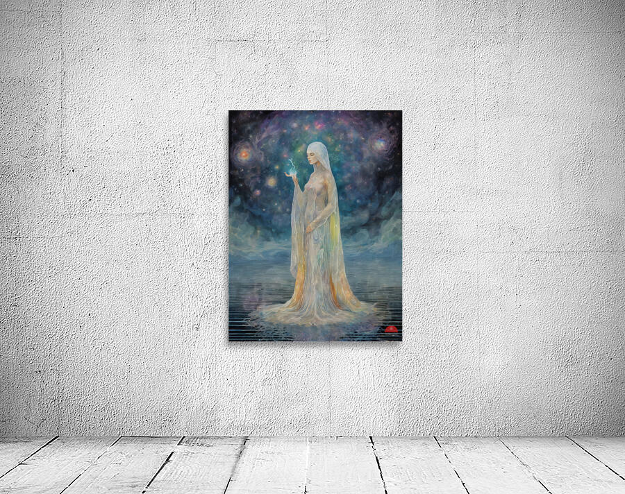 The Mystical Lady By ISHISH Wall Preview