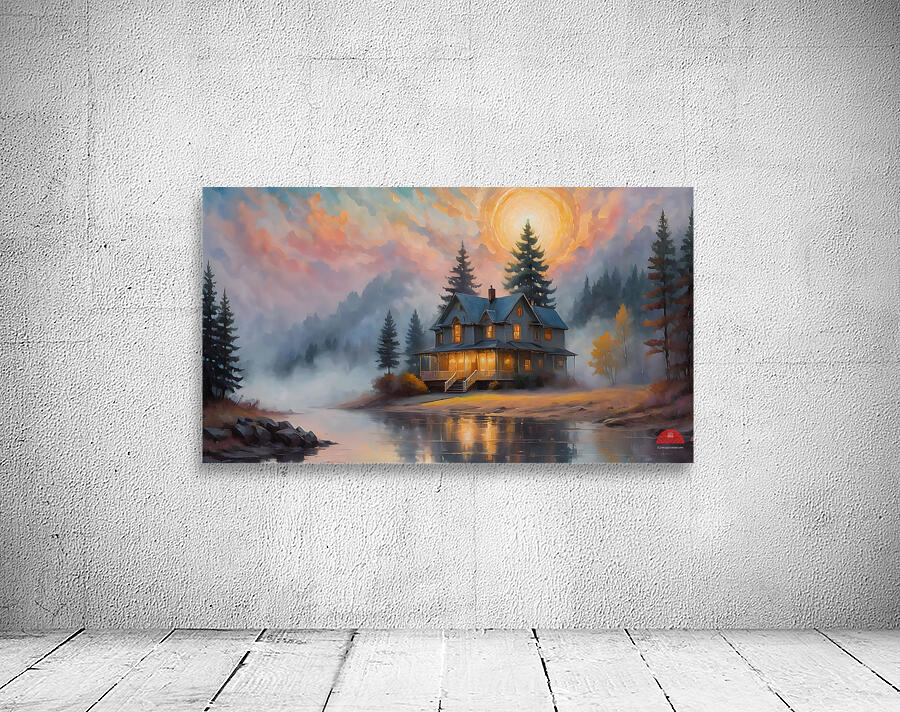 Whispering Clouds By ISHISH Wall Preview