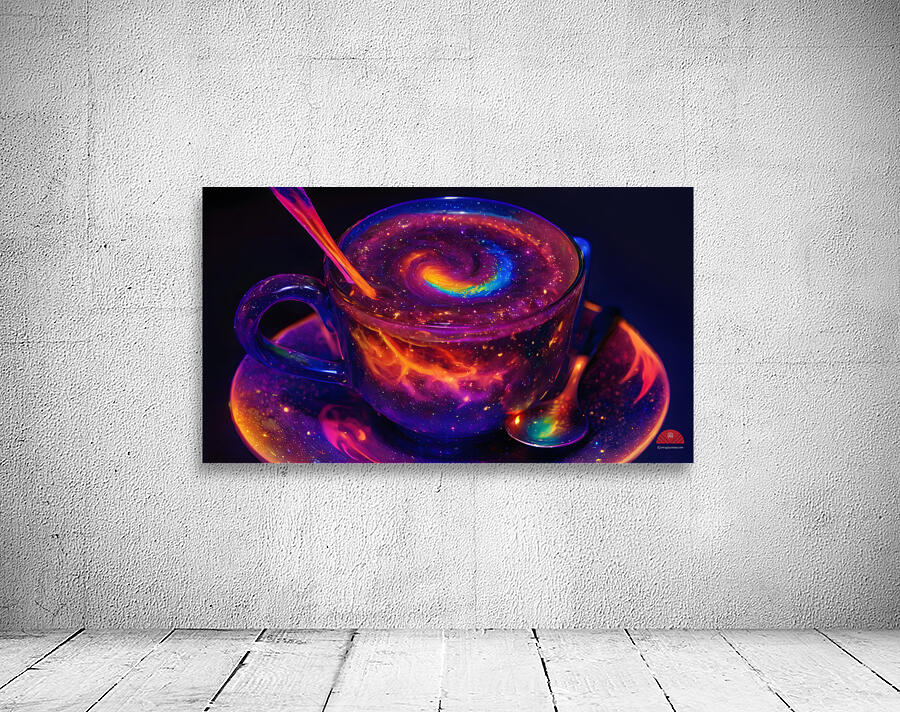  Cosmic Coffee Mug By ISHISH Wall Preview