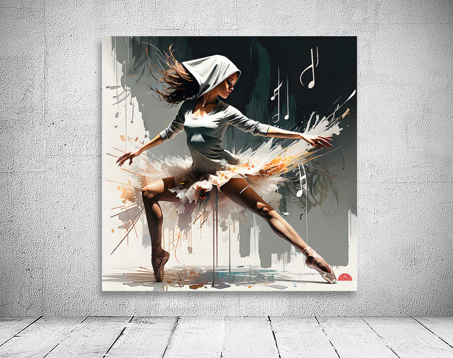 Hooded Ballerina By ISHISH Wall Preview