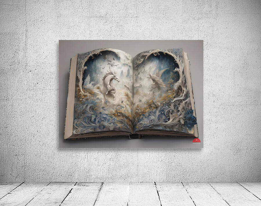 Fabled Fairy Book By ISHISH Wall Preview