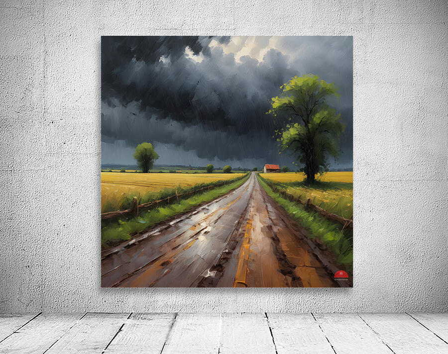 Down The Dirt Road By ISHISH Wall Preview