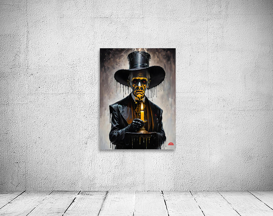 A Drip-ling Candle Ghost By ISHISH Wall Preview